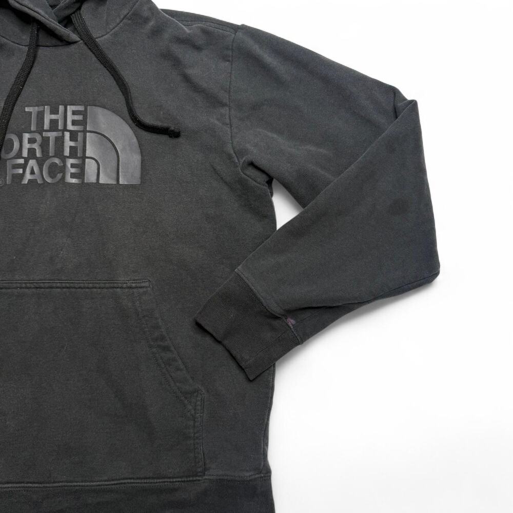 The North Face Hoodie Gray Pullover Sweatshirt Size Small - Picture 4 of 5